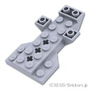 レゴ パーツ ビークルベース 4 x 7 x 1- 3軸穴 [ Light Bluish Gray / グレー ] | LEGO純正品の バラ 売り