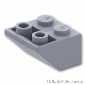 レゴ パーツ 逆スロープ 45°- 2 x 2 Light Bluish Gray / グレー LEGO純正品の バラ 売り