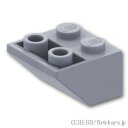 レゴ パーツ 逆スロープ 2 x 2/45° [ Light Bluish Gray / グレー ] | LEGO純正品の バラ 売り
