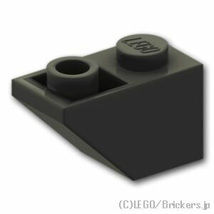 レゴ パーツ 逆スロープ 45°- 2 x 1 [ Black / ブラック ] | LEGO純正品の バラ 売り