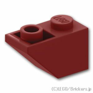 レゴ パーツ 逆スロープ 45°- 2 x 1 [ Dark Red / ダークレッド ] | LEGO純正品の バラ 売り