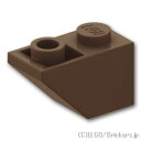 レゴ パーツ 逆スロープ 1 x 2/45° [ Dark Brown / ダークブラウン ] | LEGO純正品の バラ 売り