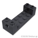 レゴ パーツ テクニック ブロック 2 x 6 x 1 1/3 十字穴 [ Dark Bluish Gray / ダークグレー ] | LEGO純正品の バラ 売り