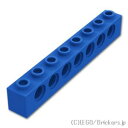 レゴ パーツ テクニック ブロック 1 x 8 [ Blue / ブルー ] | LEGO純正品の バラ 売り