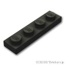 レゴ パーツ プレート 1 x 4 Black / ブラック LEGO純正品の バラ 売り