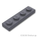 レゴ パーツ プレート 1 x 4 Dark Bluish Gray / ダークグレー LEGO純正品の バラ 売り