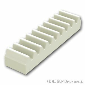 レゴ パーツ テクニック ギア ラック 1 x 4 [ White / ホワイト ] | LEGO純正品の バラ 売り