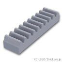 レゴ パーツ テクニック ギア ラック 1 x 4 [ Light Bluish Gray / グレー ]  LEGO純正品の バラ 売り