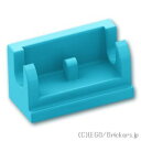 レゴ パーツ ヒンジ 1 x 2 ベース [ Md,Azure / ミディアムアズール ]  LEGO純正品の バラ 売り