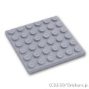 レゴ パーツ プレート 6 x 6 [ Light Bluish Gray / グレー ] | LEGO純正品の バラ 売り