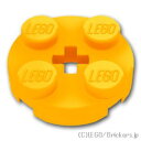 レゴ パーツ プレート 2 x 2 - ラウンド [ Bt,Lt Orange / ブライトライトオレンジ ] | LEGO純正品の バラ 売り