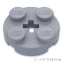 レゴ パーツ プレート 2 x 2 - ラウンド [ Light Bluish Gray / グレー ] | LEGO純正品の バラ 売り