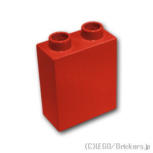 レゴ デュプロ パーツ 基本 ブロック 1 x 2 x 2 [ Red / レッド ] | 大きいレゴブロック