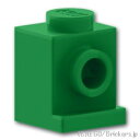 レゴ パーツ ブロック 1 x 1 - ヘッドライト [ Green / グリーン ] | LEGO純正品の バラ 売り