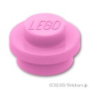 レゴ パーツ プレート 1 x 1 - ラウンド [ Bright Pink / ブライトピンク ] | LEGO純正品の バラ 売り