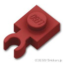 レゴ パーツ プレート 1 x 1 - 垂直クリップ [ Dark Red / ダークレッド ] | LEGO純正品の バラ 売り