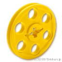 レゴ パーツ テクニック ベルトホイール [ Yellow / イエロー ] | LEGO純正品の バラ 売り