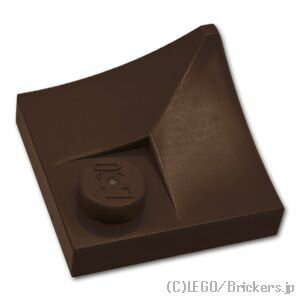 レゴ パーツ 逆コーナーアーチ - 2 x 2 [ Dark Brown / ダークブラウン ]  LEGO純正品の バラ 売り