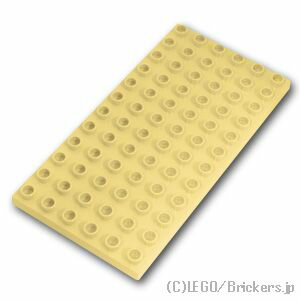 レゴ®デュプロ レゴ パーツ デュプロ プレート 6 x 12 [ Tan / タン ] | LEGO純正品の バラ 売り