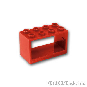 レゴ パーツ ストリング リール ホルダー 2 x 4 x 2 [ Red / レッド ] | LEGO純正品の バラ 売り