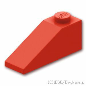 レゴ パーツ スロープ 33°- 3 x 1 [ Red 