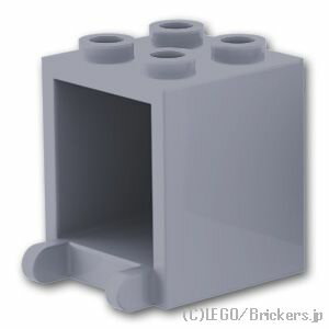 쥴 ѡ ƥʡܥå 2 x 2 x 2 [ Light Bluish Gray / 졼 ] | LEGOʤ Х ...