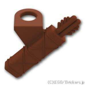 レゴ パーツ 矢筒 [ Reddish Brown / ブラウン ] | LEGO純正品の バラ 売り