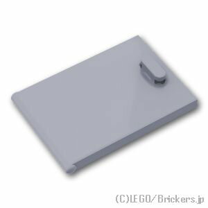 レゴ パーツ ドア - 食器棚 2 x 3 x 2 [ Light Bluish Gray / グレー ] | LEGO純正品の バラ 売り