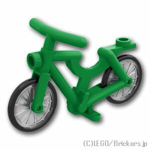 レゴ パーツ 自転車 [ Green / グリーン ] | LEGO純正品の バラ 売り