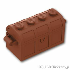 レゴ パーツ 宝箱 [ Reddish Brown / ブラウン ] | LEGO純正品の バラ 売り