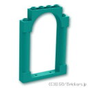 レゴ パーツ ドアフレーム 1 x 6 x 7 ラウンドピラー＆トップアーチ [ Dark Turquoise / ダークターコイズ ]  LEGO純正品の バラ 売り