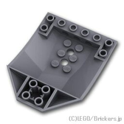 レゴ パーツ コクピット 8 x 6 x 2 - カーブ [ Dark Bluish Gray / ダークグレー ] | LEGO純正品の バラ 売り