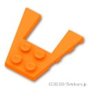 レゴ パーツ ウェッジプレート 4 x 4 [ Orange / オレンジ ] | LEGO純正品の バラ 売り