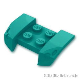 レゴ パーツ カー マッドガード 3 x 4 - オーバーハンギング [ Dark Turquoise / ダークターコイズ ] | LEGO純正品の バラ 売り