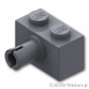 レゴ パーツ ブロック 1 x 2 - ピンと