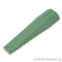 レゴ パーツ ウェッジ 16 x 4 - 3面カーブ [ Sand Green / サンドグリーン ] | LEGO純正品の バラ 売り