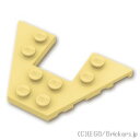 レゴ パーツ ウェッジプレート 4 x 6 [ Tan / タン ] | LEGO純正品の バラ 売り