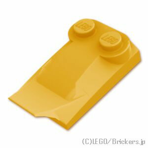 レゴ パーツ カーブスロープ - 2 x 2 x 2/3 - ウィングエンド [ Pearl Gold / パールゴールド ] | LEGO純正品の バラ 売り