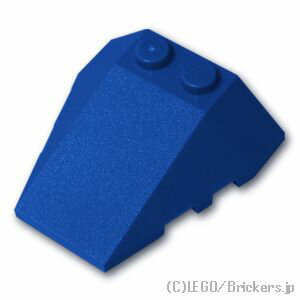 レゴ パーツ ウェッジ 4 x 4 - 3面 [ Blue / ブルー ] | LEGO純正品の バラ 売り