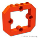 レゴ パーツ パネル 1 x 6 x 4 1/3 - 4ピン穴 [ Reddish Orange / レディッシュオレンジ ] | LEGO純正品の バラ 売り