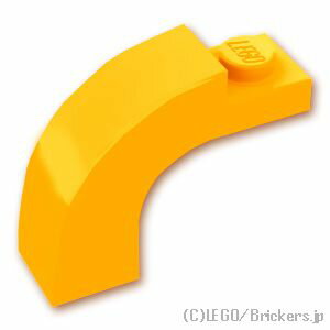レゴ パーツ アーチ 1 x 3 x 2 - カーブ [ Bt,Lt Orange / ブライトライトオレンジ ] | LEGO純正品の バラ 売り