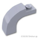 レゴ パーツ アーチ 1 x 3 x 2 - カーブ [ Light Bluish Gray / グレー ] | LEGO純正品の バラ 売り