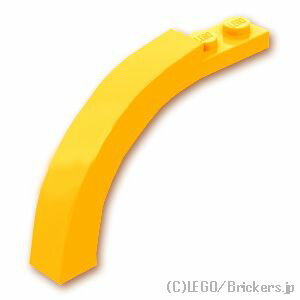レゴ パーツ アーチ 1 x 6 x 3 1/3 - カーブトップ [ Bt,Lt Orange / ブライトライトオレンジ ] | LEGO純正品の バラ 売り
