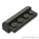 レゴ パーツ ブロック 2 x 4 x 1 & 1/3 - カーブトップ [ Black / ブラック ] | LEGO純正品の バラ 売り