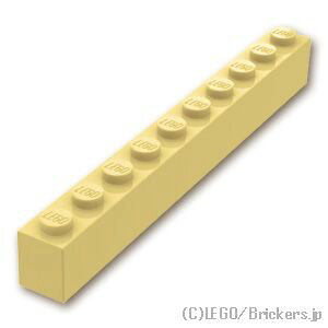 レゴ パーツ ブロック 1 x 10 [ Tan / タン ] | LEGO純正品の バラ 売り