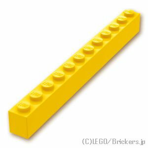 レゴ パーツ ブロック 1 x 12 [ Yellow / イエロー ] | LEGO純正品の バラ 売り
