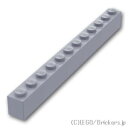 レゴ パーツ ブロック 1 x 12 [ Light Bluish Gray / グレー ] | LEGO純正品の バラ 売り