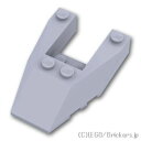 レゴ パーツ ウェッジ 6 x 4 カットアウト [ Light Bluish Gray / グレー ] | LEGO純正品の バラ 売り