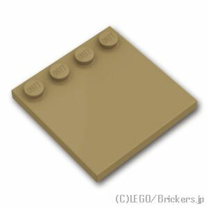 S p[c ^C 4 x 4 - GbWX^bh [ Dark Tan / _[N^ ] | LEGOi o 