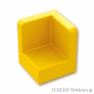 レゴ パーツ パネル 1 x 1 x 1 - コーナー [ Yellow / イエロー ] | LEGO純正品の バラ 売り